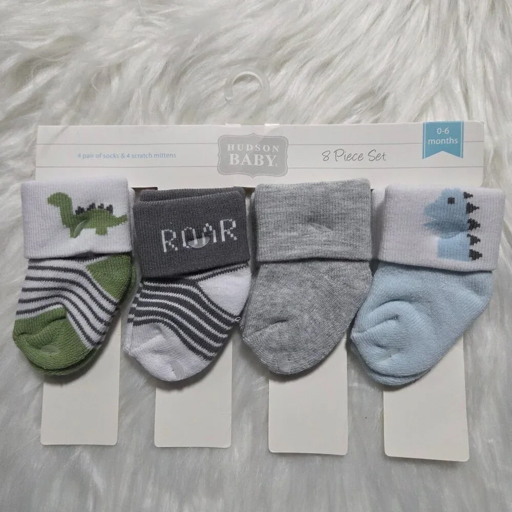 Hudson Baby Dinosaur Socks